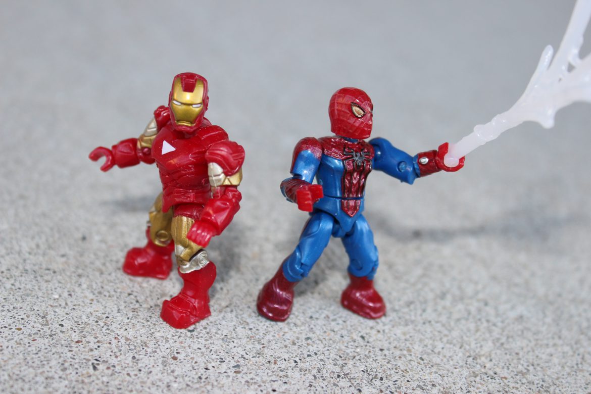 Marvel Mega Bloks (Mega Construx) Iron Man and Spider-Man