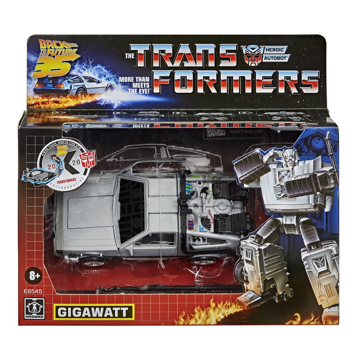 Transformers Generations – Transformers Collaborative: Back to the Future Mash-Up, Gigawatt Available for Pre-Order