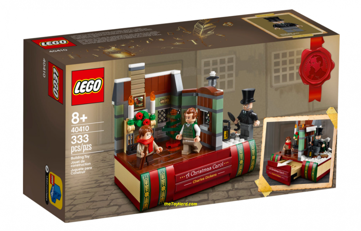 Lego 40410 A Christmas Carol Charles Dickens Tribute Preview