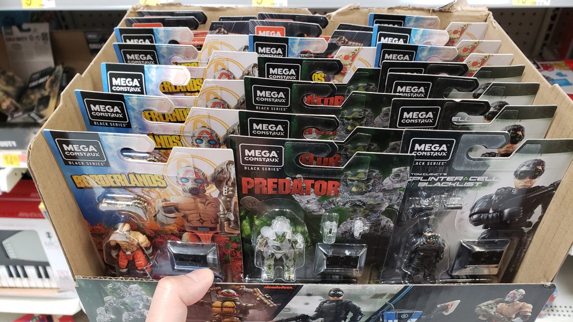 Mega Construx Black Series Heroes Box Distribution (Character Ratio)