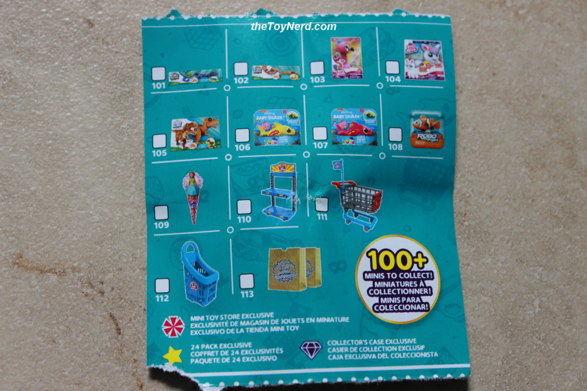Zuru 5Surprise Toy Mini Brands Series 1 Wave 2 Checklist Toy