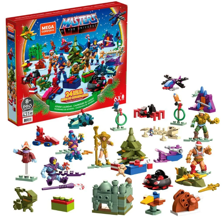 Mega Construx Masters of the Universe Advent Calendar Revealed! Toy