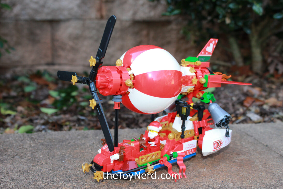 Off-Brand Lego-Compatible Christmas Blimp Review