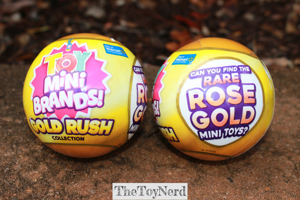 Zuru 5 Surprise Toy Mini Brands Gold Rush Collection Review
