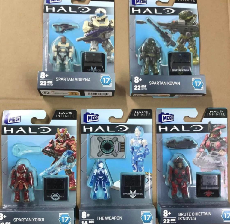 Mega Construx Halo Heroes Series 17 Revealed! - Toy Photography, News